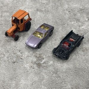 Corgi Juniors Cars - Zetor 5511, 66 Batmobile, Whizz wheels De Tomato Mangusta